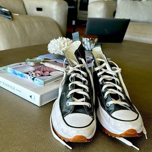 Converse metallic high tops